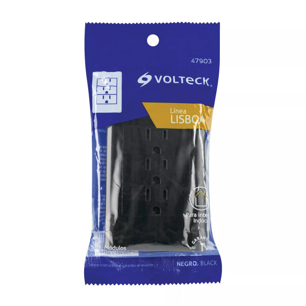 ‣ Placa armada 3 contactos, Lisboa | Volteck