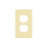 ‣ Placa de ABS dúplex, Standard, marfil | Volteck