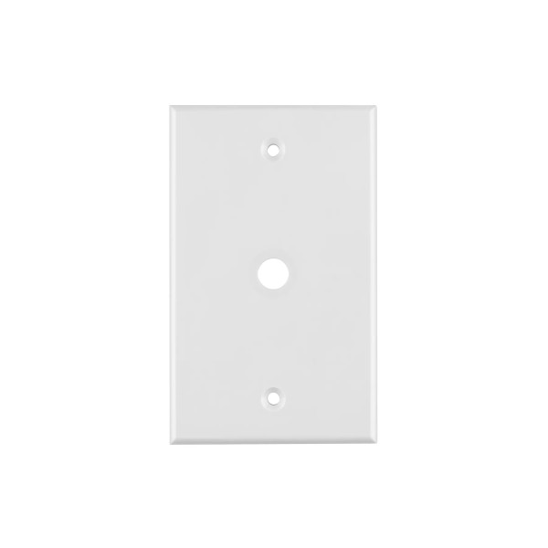 ‣ Placa de ABS pasacable Standard blanca | Volteck