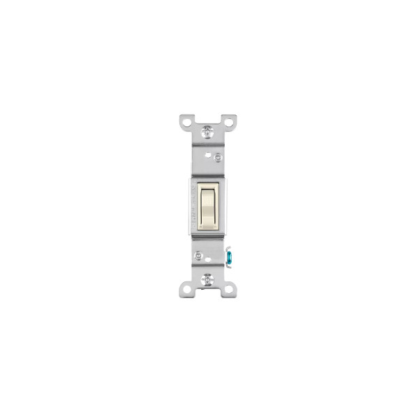 ‣ Interruptor vertical de palanca Standard marfil... | Volteck