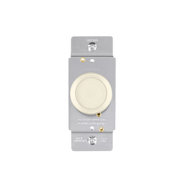 ‣ Atenuador de luz girat..., Standard, marfil | Volteck