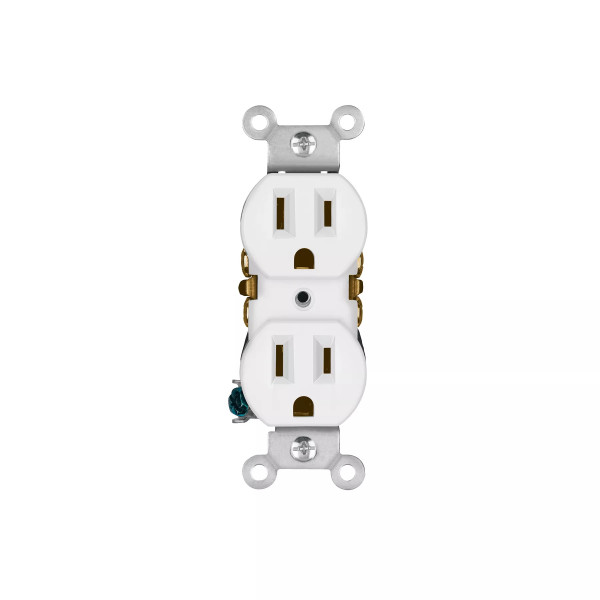 ‣ Contacto dúplex 2P 3H blanco Standard... | Volteck