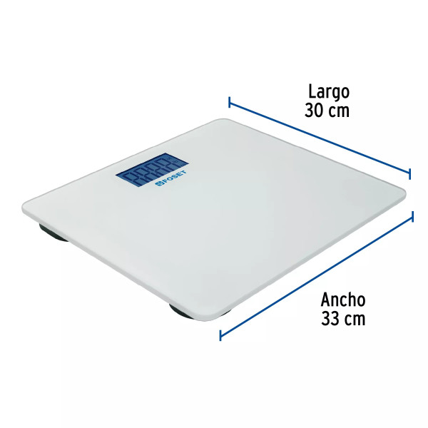 Báscula Digital Para Baño, Hasta 180 Kg, Foset | Básculas, Pesas y Similares