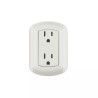 ‣ Contacto dúplex 2 polos+ tierra, ABS... | Volteck