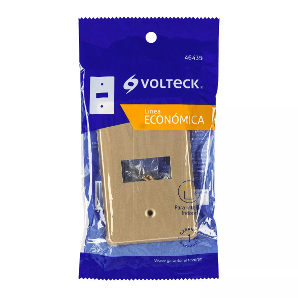 ‣ Placa 1 módulo aluminio Económica... | Volteck