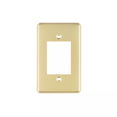 ‣ Placa 3 módulos aluminio Económica... | Volteck