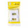 ‣ Placa 2 módulos ABS Basic blanca... | Volteck
