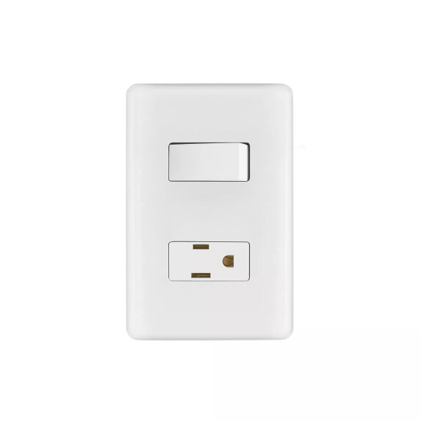 ‣ Placa armada contacto e interruptor | Volteck