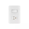 ‣ Placa armada contacto e interruptor | Volteck