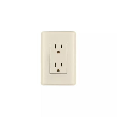 ‣ Contacto dúplex aterrizado, marfil, Volteck... | Volteck