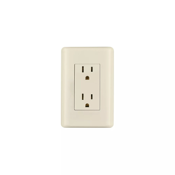 ‣ Contacto dúplex aterrizado, marfil, Volteck... | Volteck