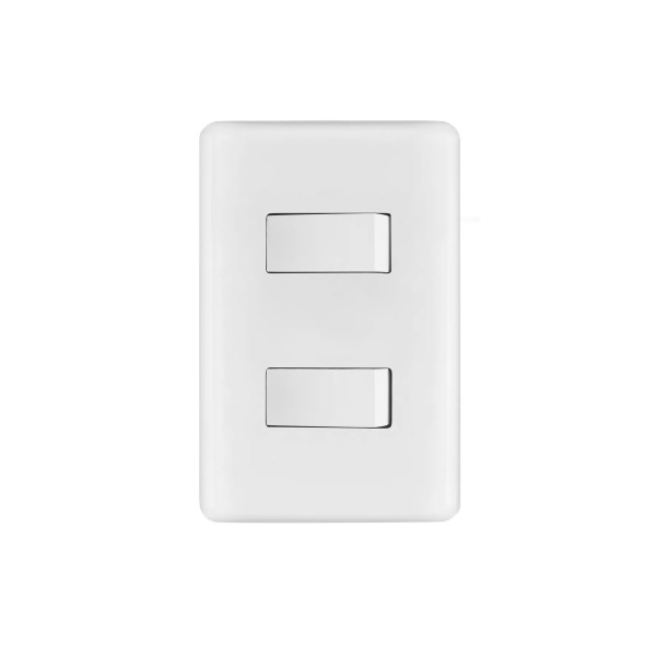 ‣ Placa armada 1 int. simple + 1 de 3 vías, Basic | Volteck
