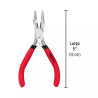 ‣ Mini pinza de punta y corte 5" | Pretul
