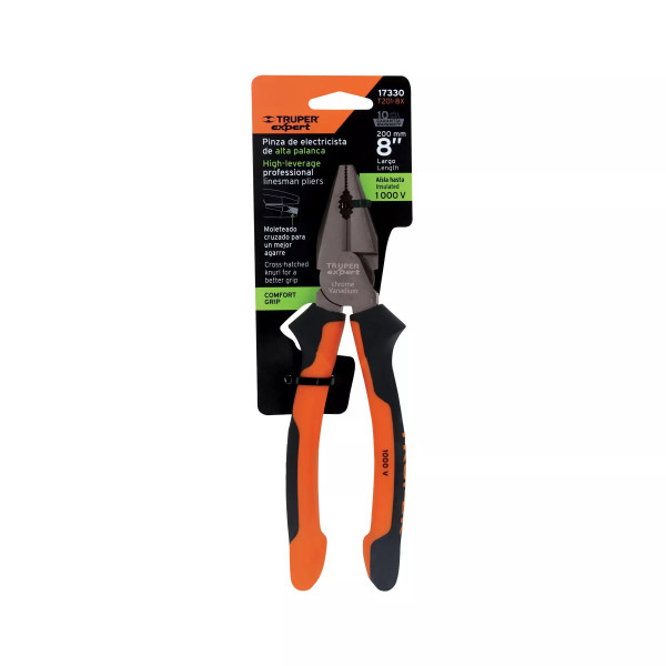 ‣ Pinza Electricista 8" Comfort Grip... | Truper Expert