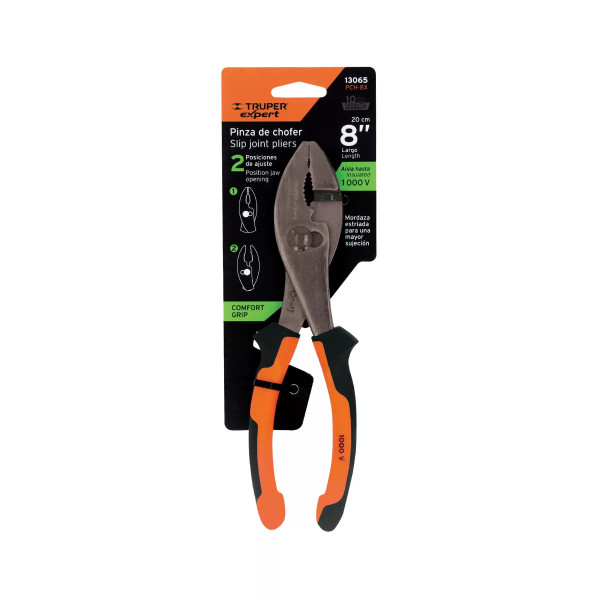 ‣ Pinzas de chofer 8" Comfort Grip... | Truper Expert