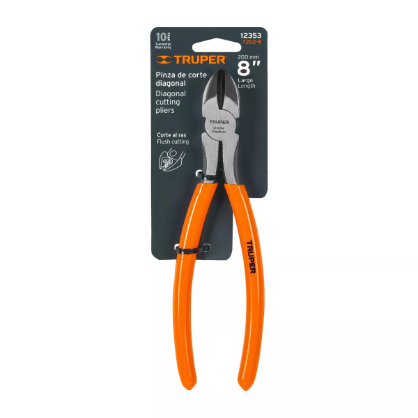 ‣ Pinza corte diagonal 8" PVC, Truper | Truper
