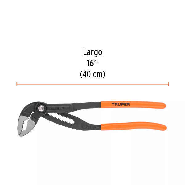 ‣ Pinza de extensión 16", mango PVC... | Truper
