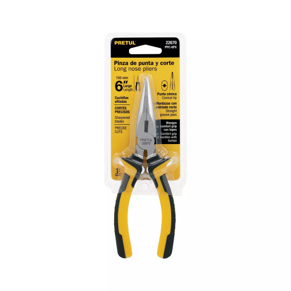 ‣ Pinza de punta y corte 6" Comfort Grip... | Pretul