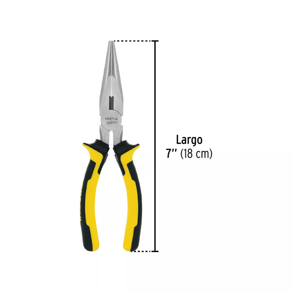 ‣ Pinza de punta y corte 7" Comfort Grip... | Pretul