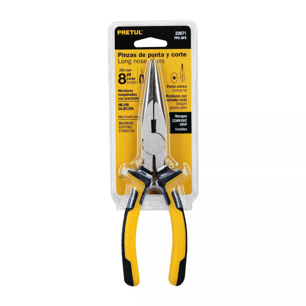 ‣ Pinza de punta y corte 8" Comfort Grip... | Pretul