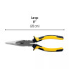 ‣ Pinza de punta y corte 8" Comfort Grip... | Pretul