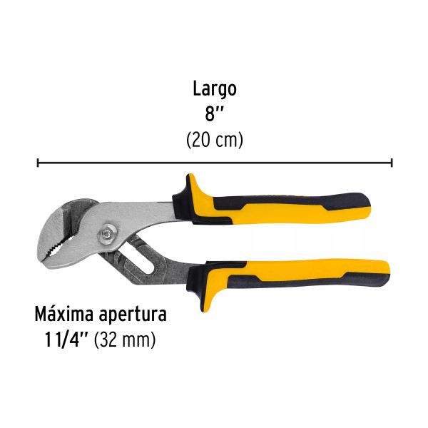 ‣ Pinza de extensión 8" Comfort Grip... | Pretul
