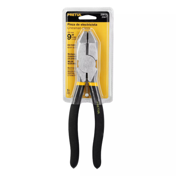 ‣ Pinza para electricista 9" uso rudo... | Pretul