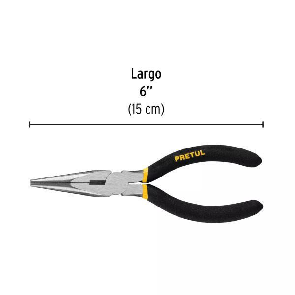 ‣ Pinza de punta y corte 6" vinil... | Pretul