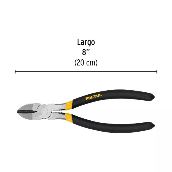 ‣ Pinza de corte diagonal 8" PVC... | Pretul