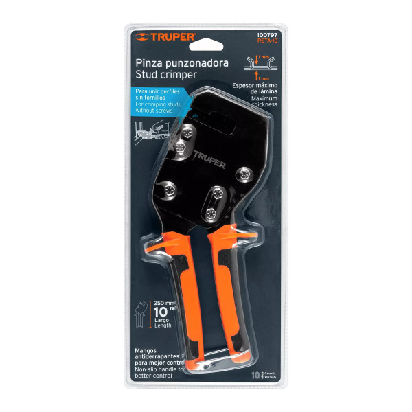 ‣ Punzonadora 10" de perfiles Truper | Truper