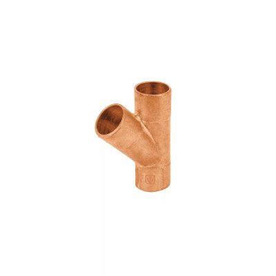 ‣ Yee sencilla de cobre 3/4", FOSET | Foset