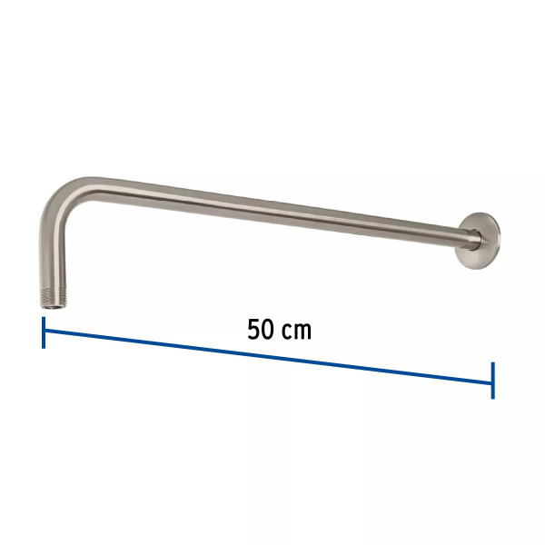 ‣ Brazo recto 50 cm satín... | Foset