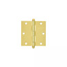 ‣ Bisagra cuadrada 3-1/2", latonado... | Hermex