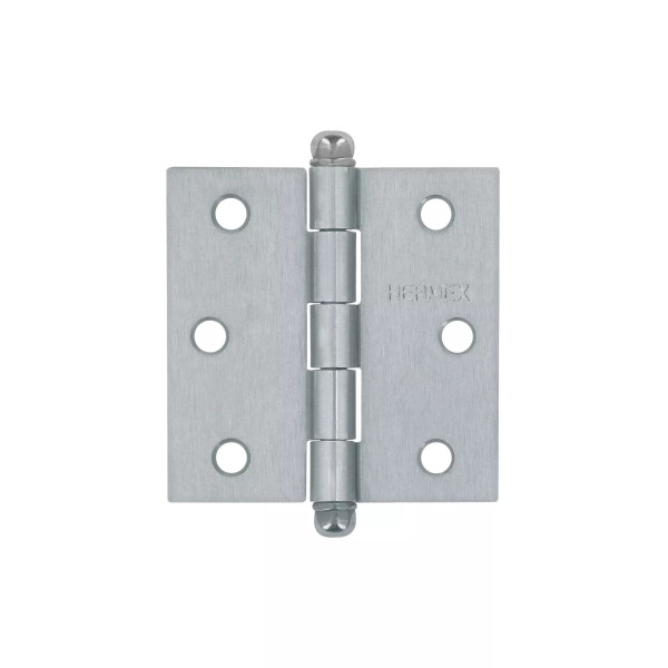 ‣ Bisagra cuadrada 2-1/2" satinado... | Hermex