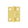 ‣ Bisagra rect. 1-1/2" acero latonado | Hermex