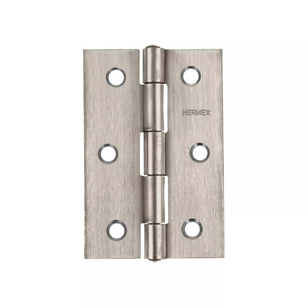 ‣ Bisagra rectangular acero inox. 2-1/2" | Hermex