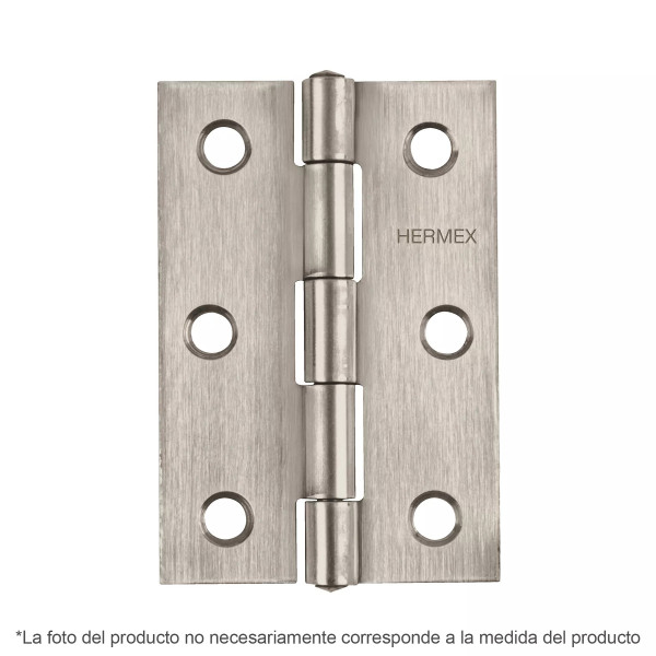 ‣ Bisagra 3-1/2" acero inox. HERMEX | Hermex