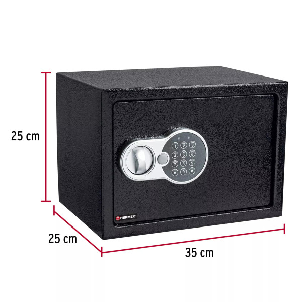 ‣ Caja de seguridad electrónica mediana HERMEX | Hermex