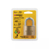‣ Candado latón 40 mm llave tetra blíster | Hermex Basic