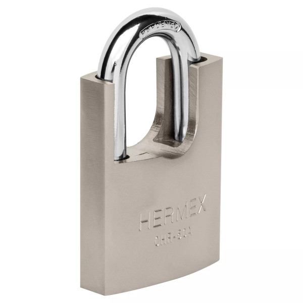 ‣ Candado de hierro 50 mm... con llave anti-ganzúa | Hermex