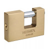 ‣ Candado antipalanca 65mm latón llave tradicional | Hermex