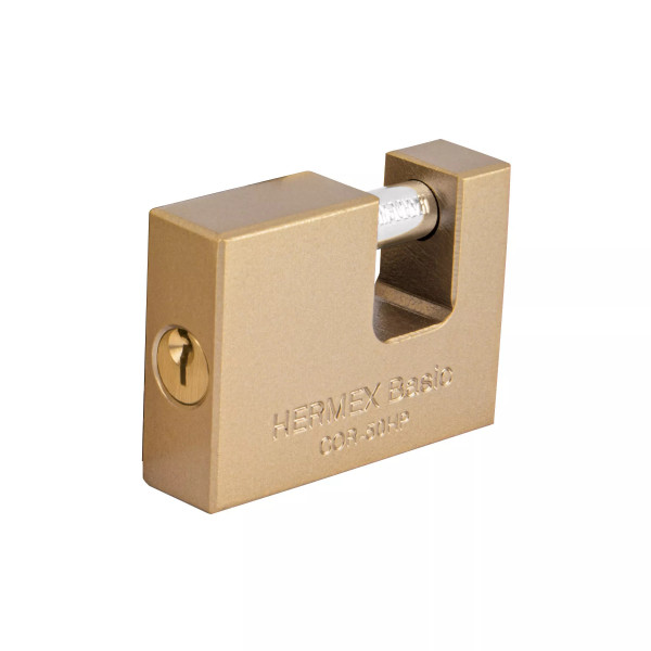 ‣ Candado antipalanca 50 mm hierro, HERMEX BASIC | Hermex