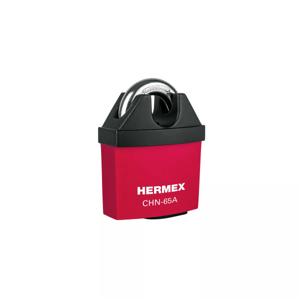 ‣ Candado de hierro 65 mm... llave anti-ganzúa | Hermex