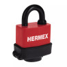 ‣ Candado laminado 40mm recubierto plástico | Hermex