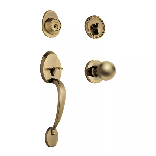 ‣ Jaladera y perilla Lugo llave-llave | Hermex