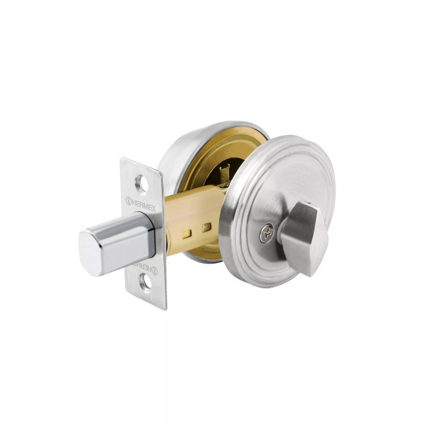 ‣ Cerrojo llave-mariposa cromo mate HERMEX | Hermex Basic