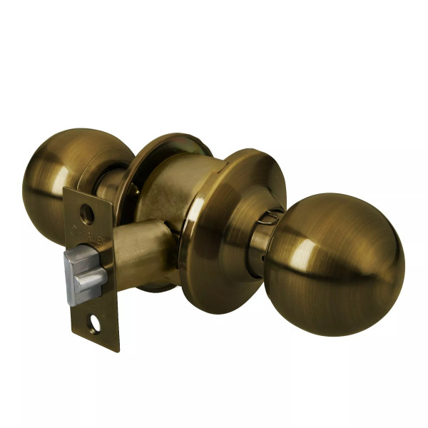 ‣ Cerradura esfera latón antiguo HERMEX | Hermex