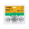 ‣ Cerradura esfera tubular baño cromo HERMEX BASIC | Hermex Basic