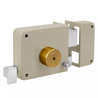 ‣ Cerradura sobreponer der instala-fácil, llave tetra... | Hermex