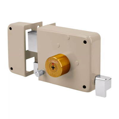 ‣ Cerradura sobreponer izq. clásica, llave tetra | Hermex